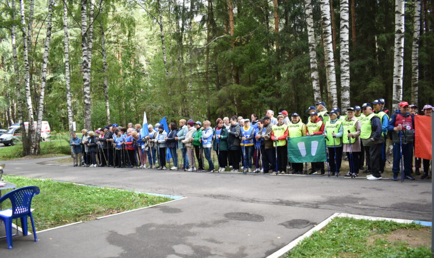 В городе Иваново состоялось соревнование по северной ходьбе среди ветеранских организаций региона